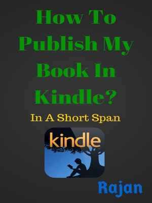 cover image of How to Publish My Book In Kindle?
